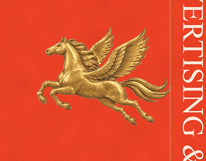 Advertising & Digital brand identity — AD monogram and Pegasus